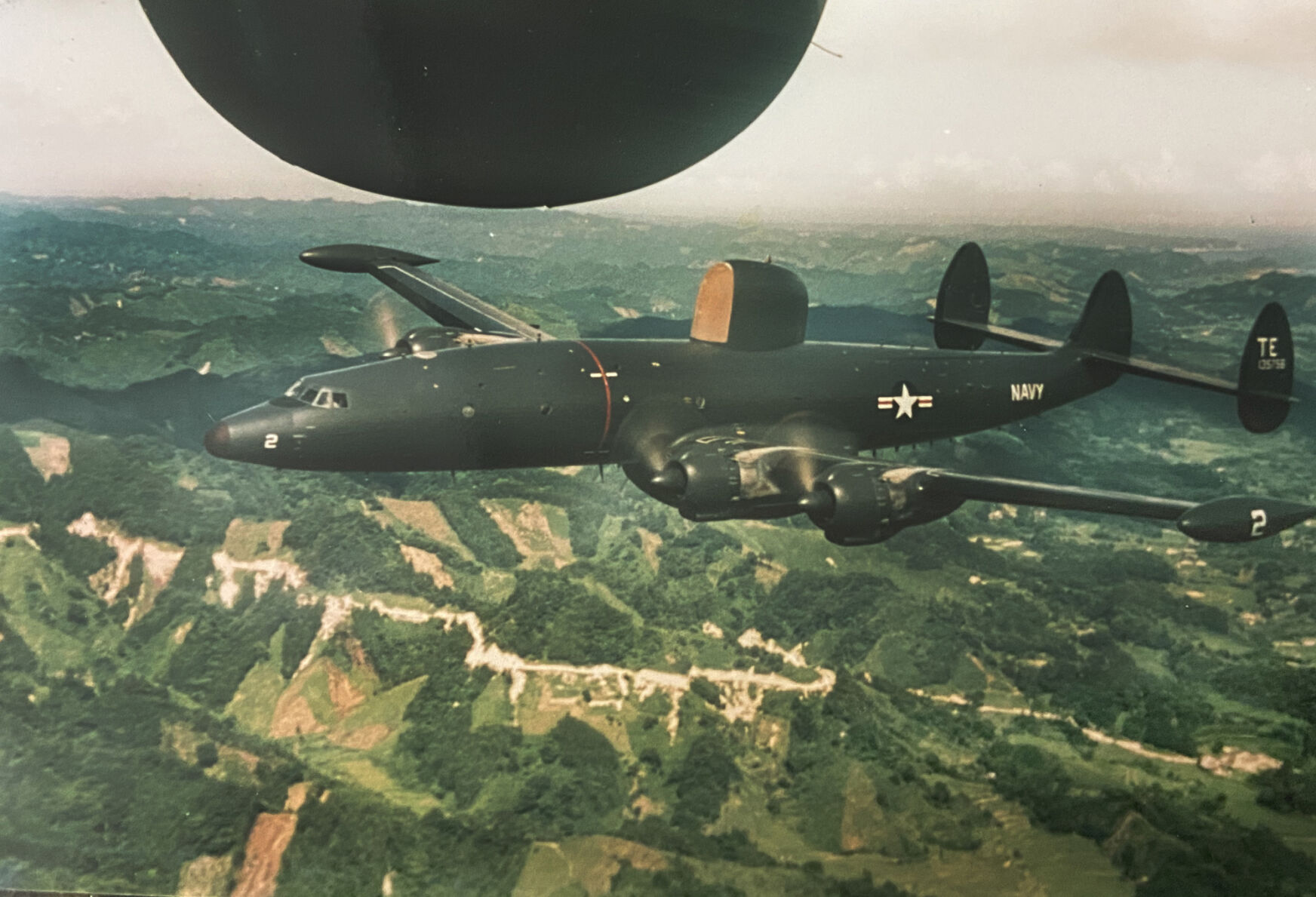 Navy veteran Bill Smith's plane